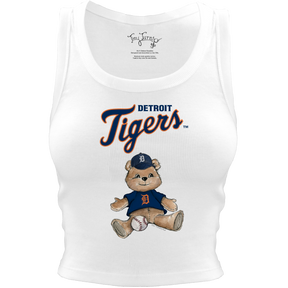 Detroit Tigers Teddy Crop Tank