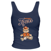Detroit Tigers Teddy Ribbed Tank - Tiny Turnip