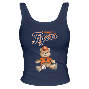 Detroit Tigers Teddy Ribbed Tank