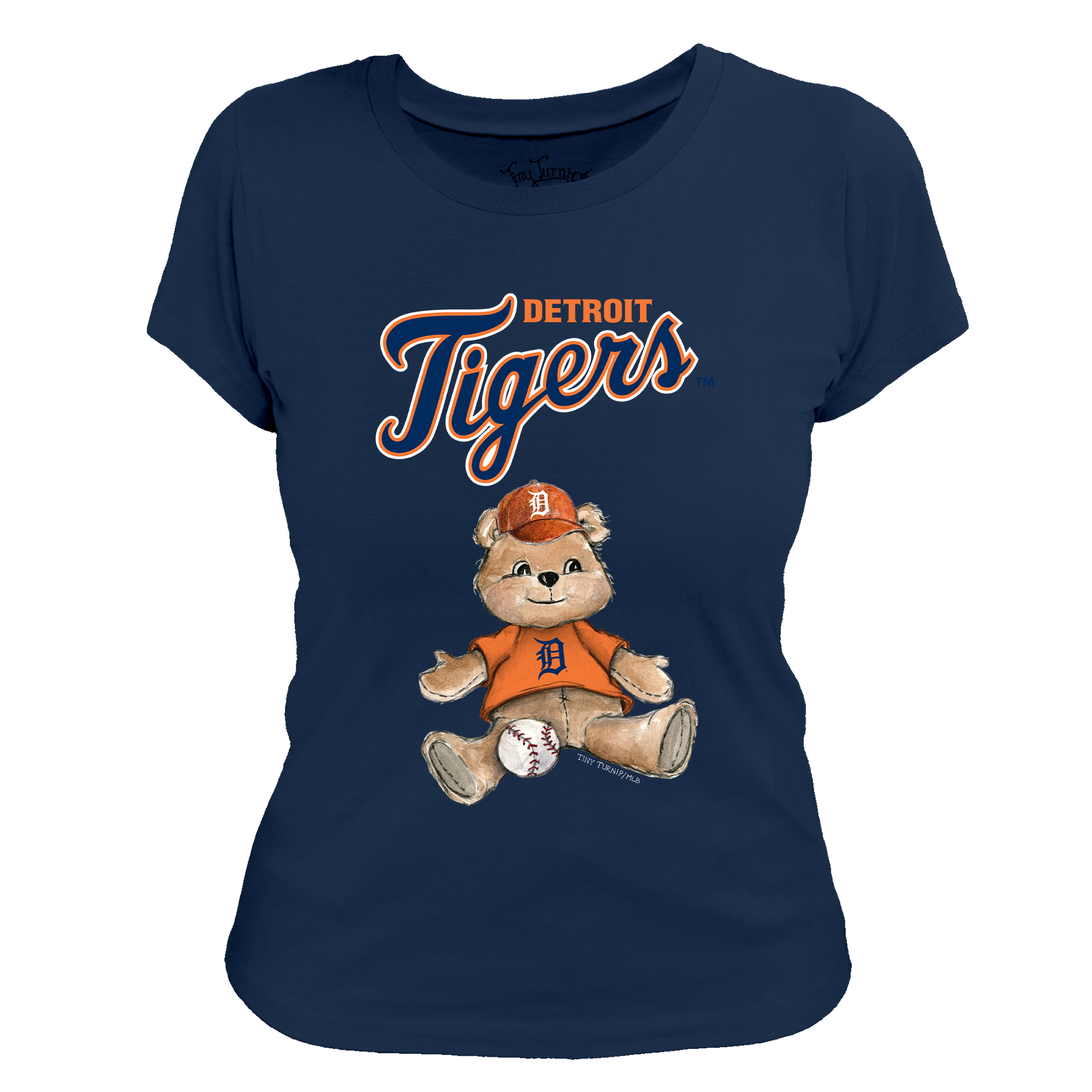 Detroit Tigers Teddy Women's Tee Shirt
