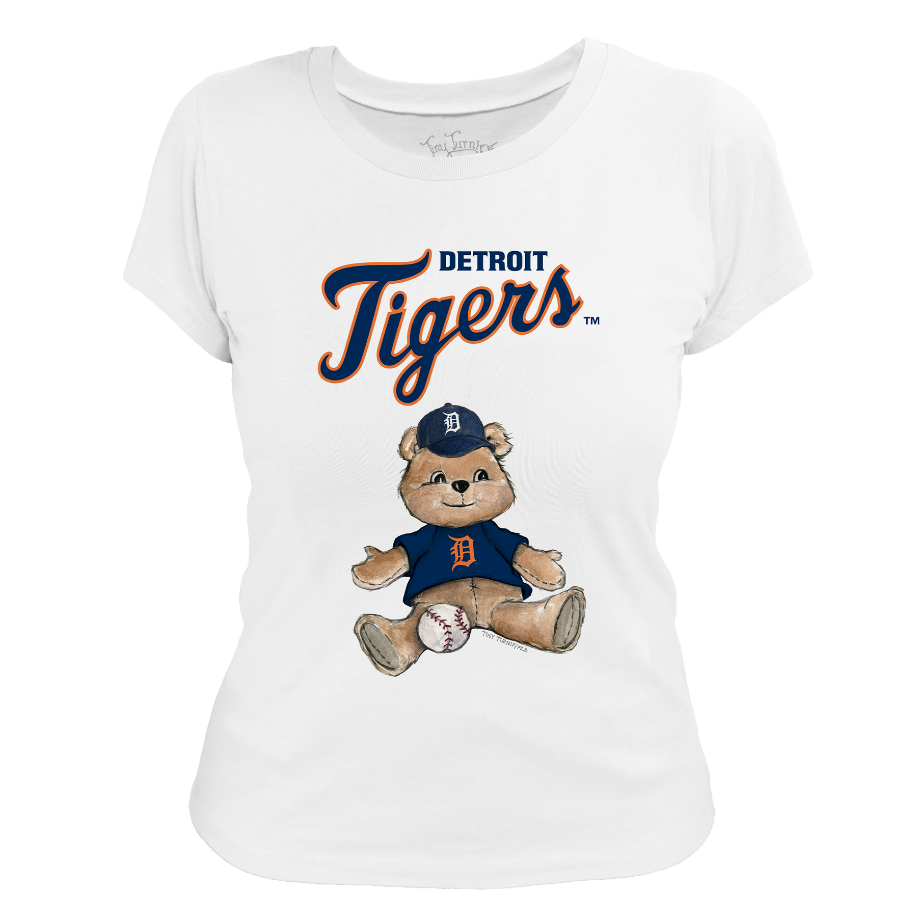 Detroit Tigers Teddy Women's Tee Shirt