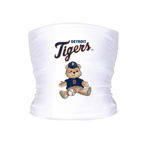 Detroit Tigers Teddy Tube Top - Tiny Turnip