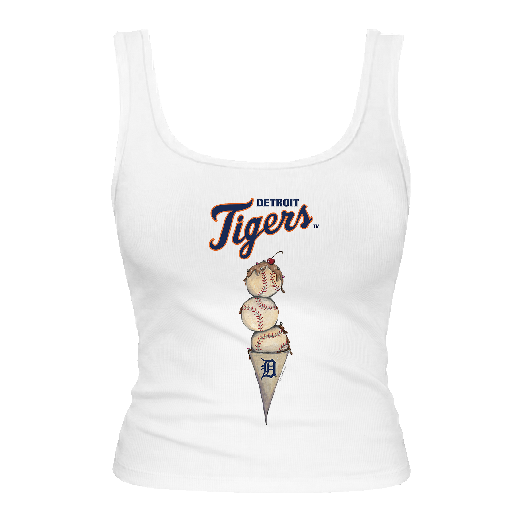 Detroit Tigers Triple Scoop Emmy Tank