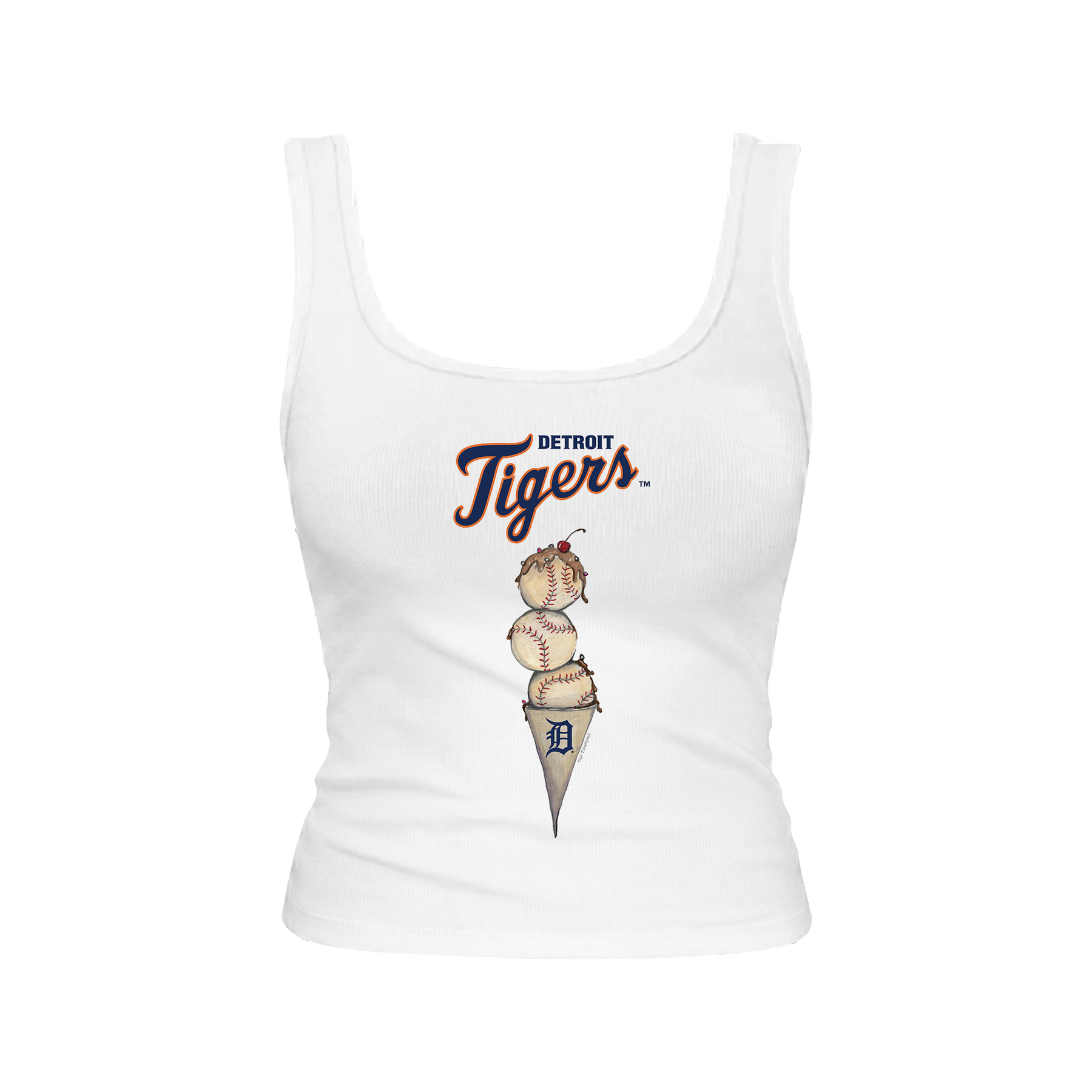 Detroit Tigers Triple Scoop Emmy Tank