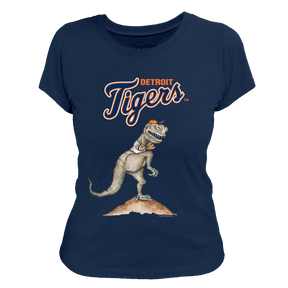 Detroit Tigers TT Rex Tee Shirt - Tiny Turnip