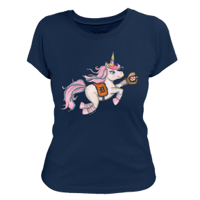 Detroit Tigers Unicorn Tee Shirt