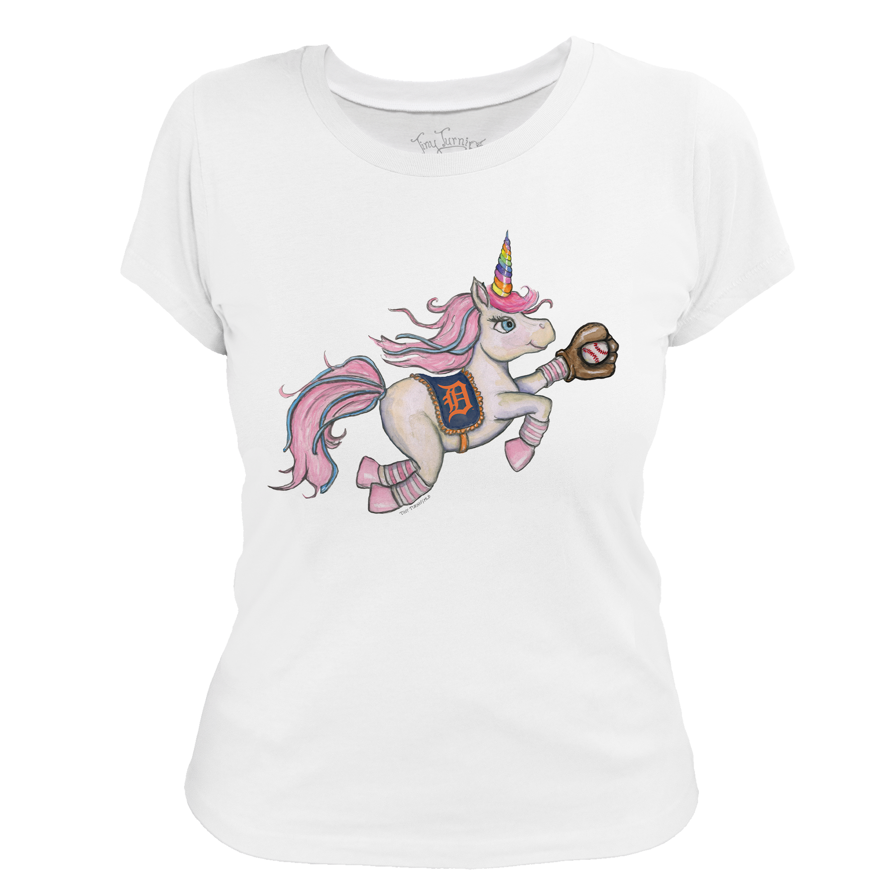 Detroit Tigers Unicorn Tee Shirt