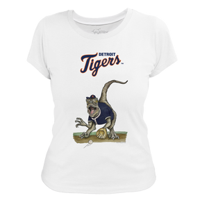 Detroit Tigers Velociraptor Tee Shirt