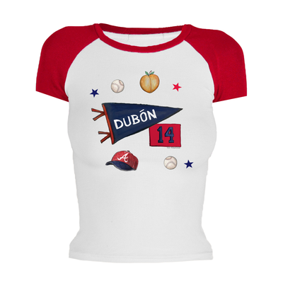 Roxy Raglan Short Sleeve City Collage - Tiny Turnip