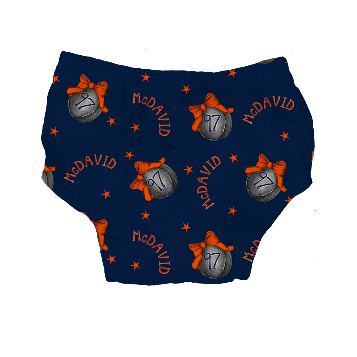 VIP NHL Hockey Bow w/ Name, Number - Bloomers - Tiny Turnip