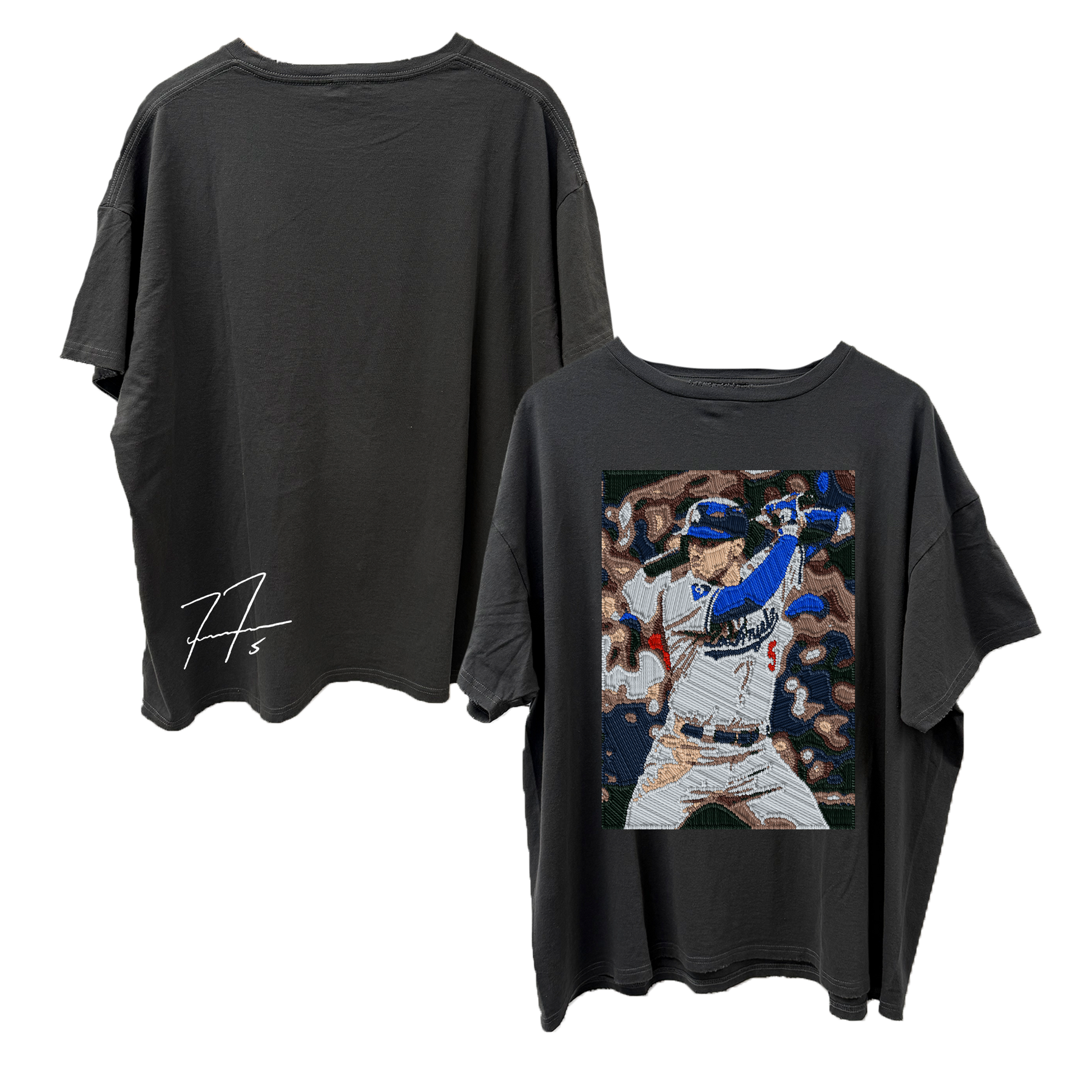 Faux Tapestry W/ Signature Vintage Tee - Tiny Turnip