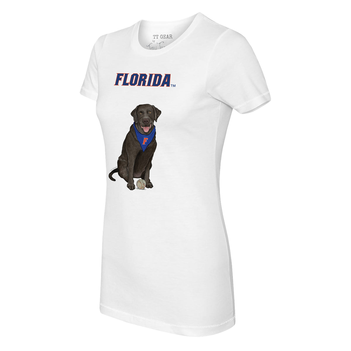 Florida Gators Black Labrador Retriever Tee Shirt