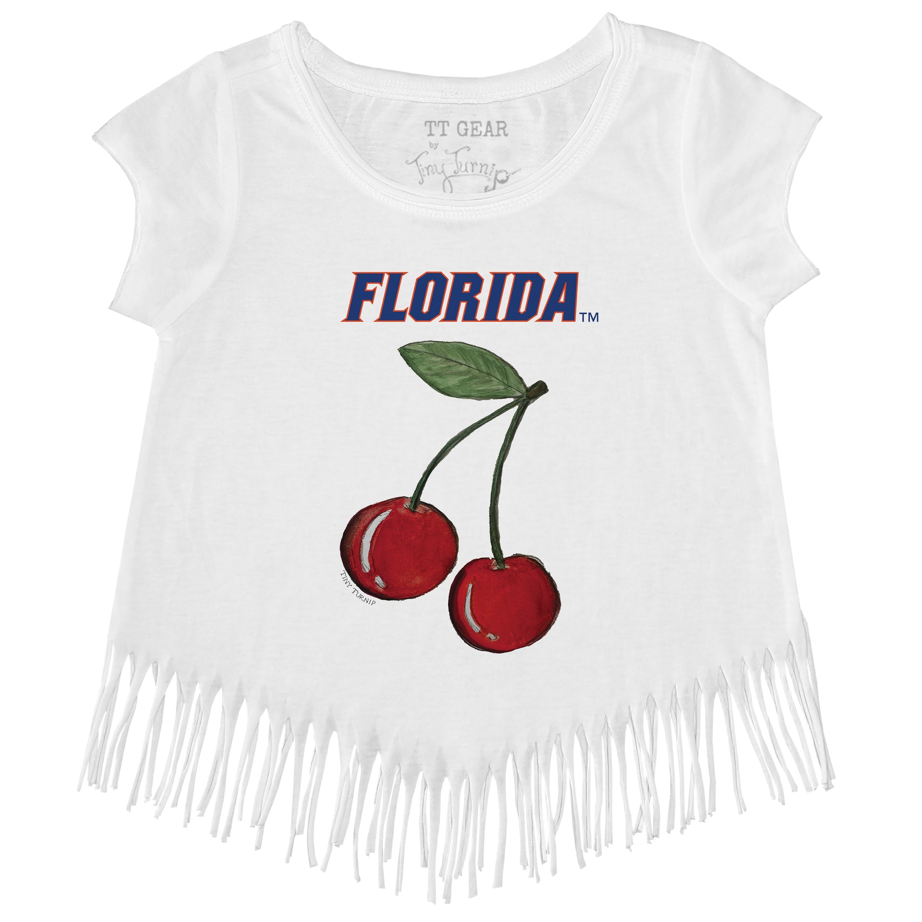 Florida Gators Cherries Fringe Tee