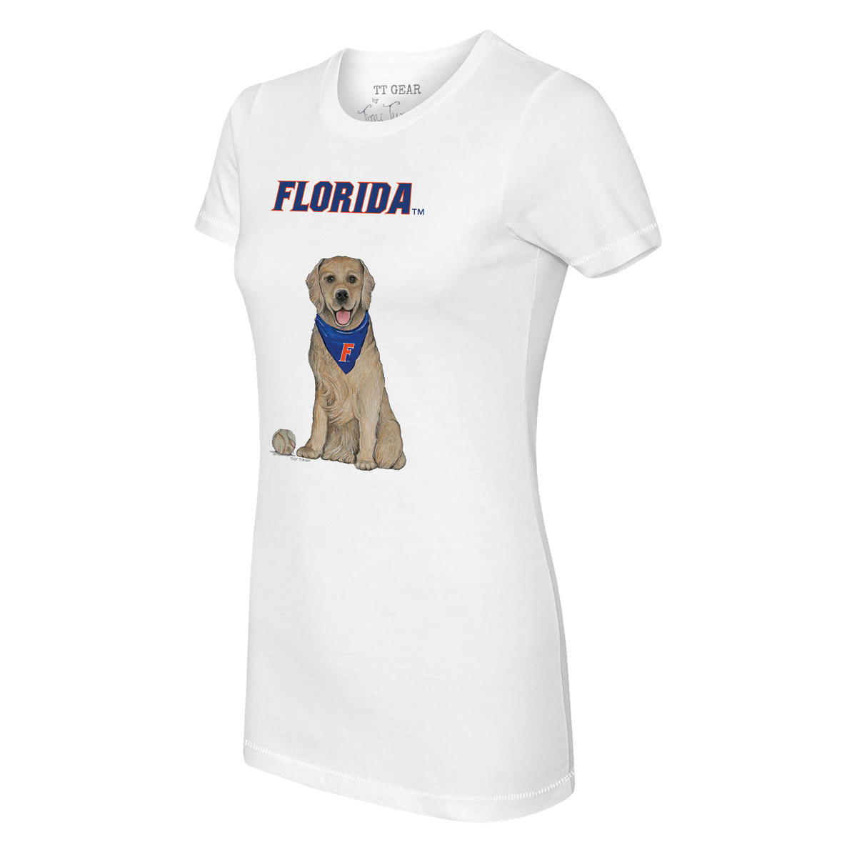 Florida Gators Golden Retriever Tee Shirt