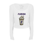 Florida Gators Latte Women's Lucy Long Sleeve