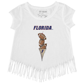 Florida Gators Football Triple Scoop Fringe Tee
