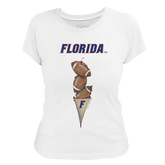 Florida Gators Football Triple Scoop Women's Tee Shirt