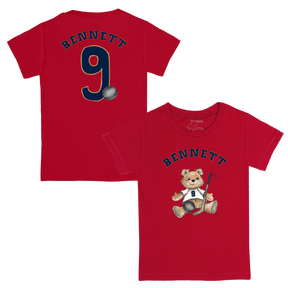 VIP NHL Teddy w/ Name, Number - Kid's Tee Shirt - Tiny Turnip