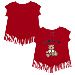VIP Teddy w/ Name, Number - Fringe Tee - Tiny Turnip