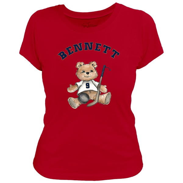 VIP Teddy w/ Name, Number - Women's Tee Shirt - Tiny Turnip