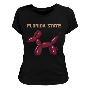 Florida State Seminoles Balloon Dog Women's Tee Shirt