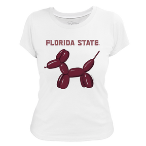 Florida State Seminoles Balloon Dog Women's Tee Shirt