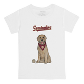 Florida State Seminoles Golden Retriever Kid's Tee Shirt