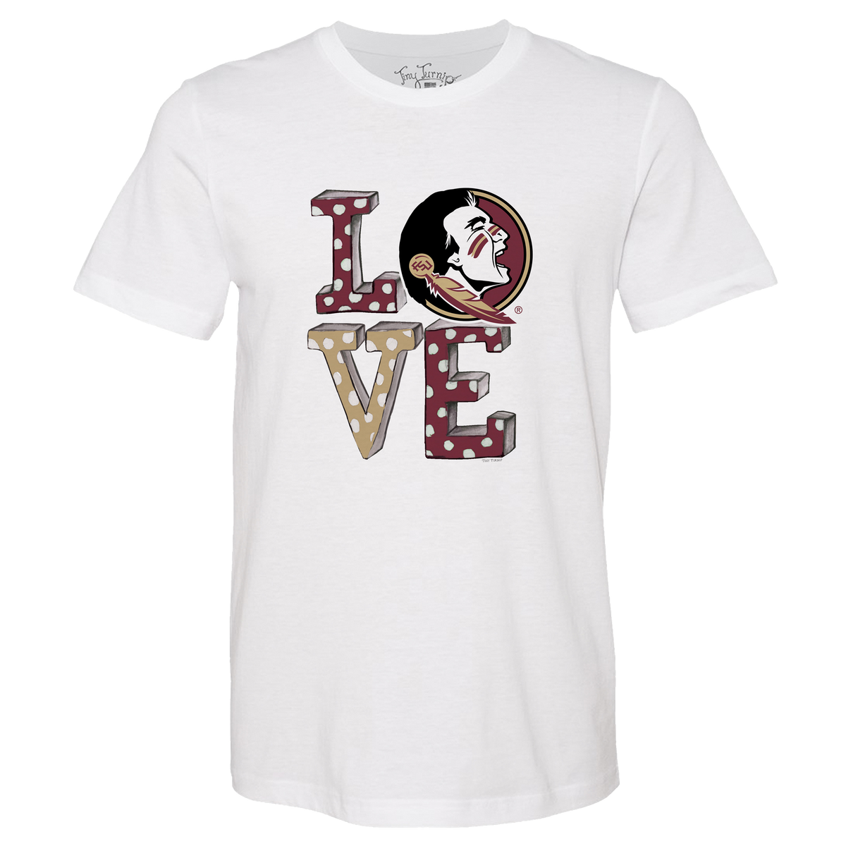 Florida State Seminoles LOVE Unisex Tee Shirt