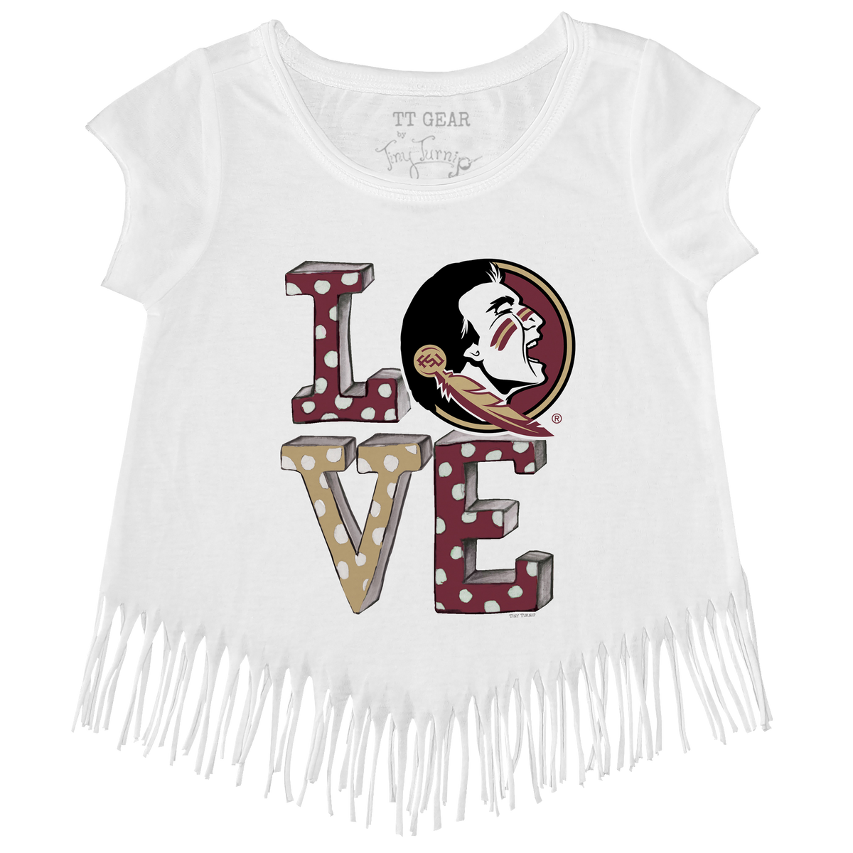 Florida State Seminoles LOVE Fringe Tee