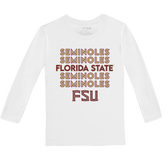 Florida State Seminoles Stacked Long-Sleeve Tee Shirt