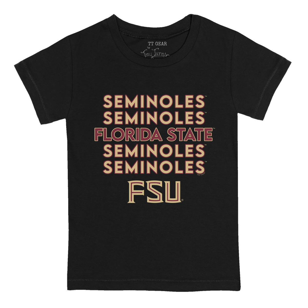 Florida State Seminoles Stacked Kid's Tee Shirt