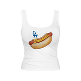 VIP Los Angeles Dodgers Personalized Postseason '26 Hot Dog Emmy Tank