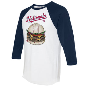 Washington Nationals 3/4 Navy Sleeve Raglan