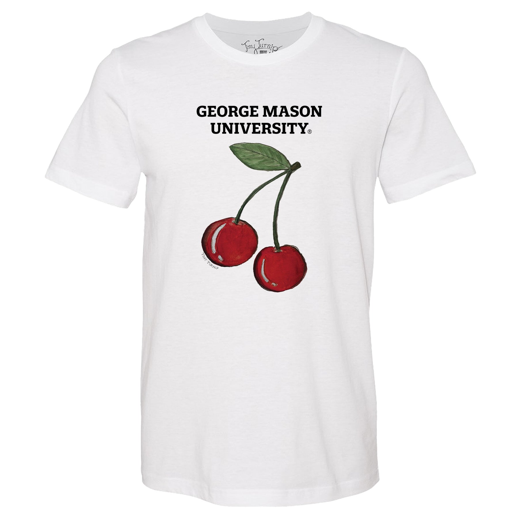 George Mason Patriots Cherry Unisex Tee Shirt