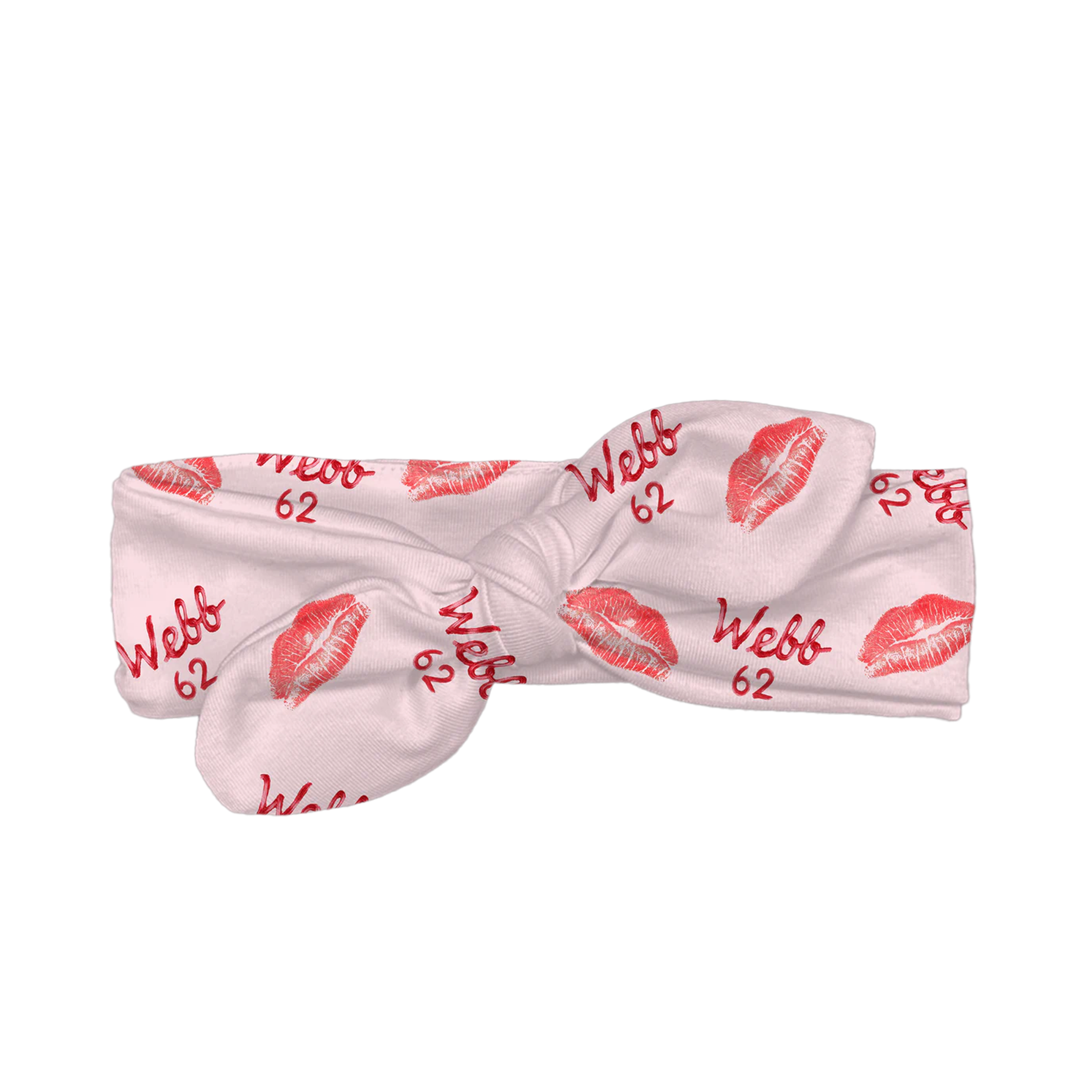 Lipstick w/ Name, Number - Headband - Tiny Turnip