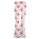 Cherries w/ Name, Number - Flare Pants - Tiny Turnip