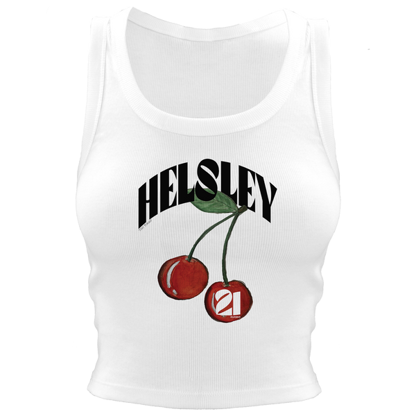VIP MLB Cherries w/ Name, Number - Crop Tank - Tiny Turnip