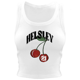 VIP MLB Cherries w/ Name, Number - Crop Tank - Tiny Turnip