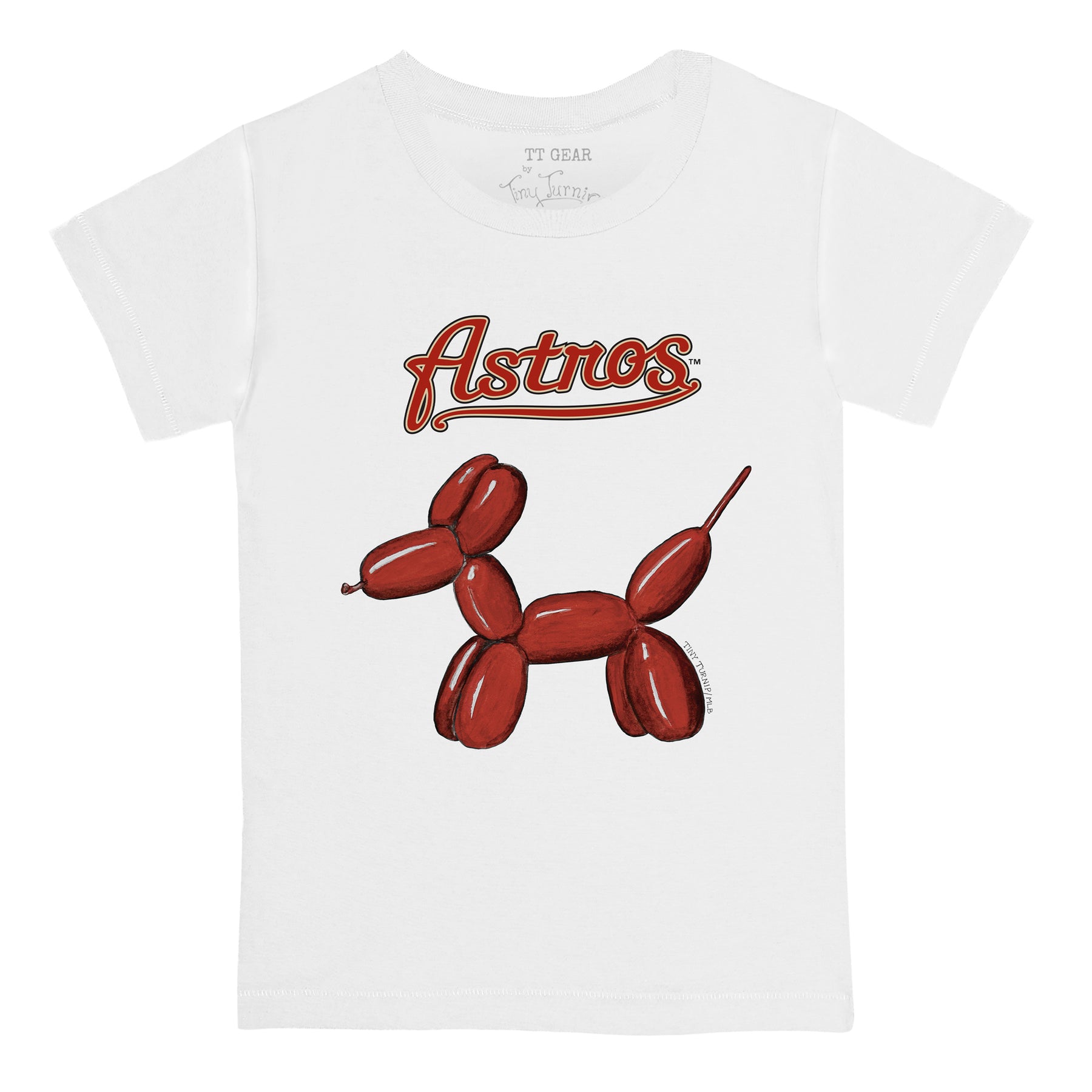 Houston Astros Balloon Dog Tee Shirt