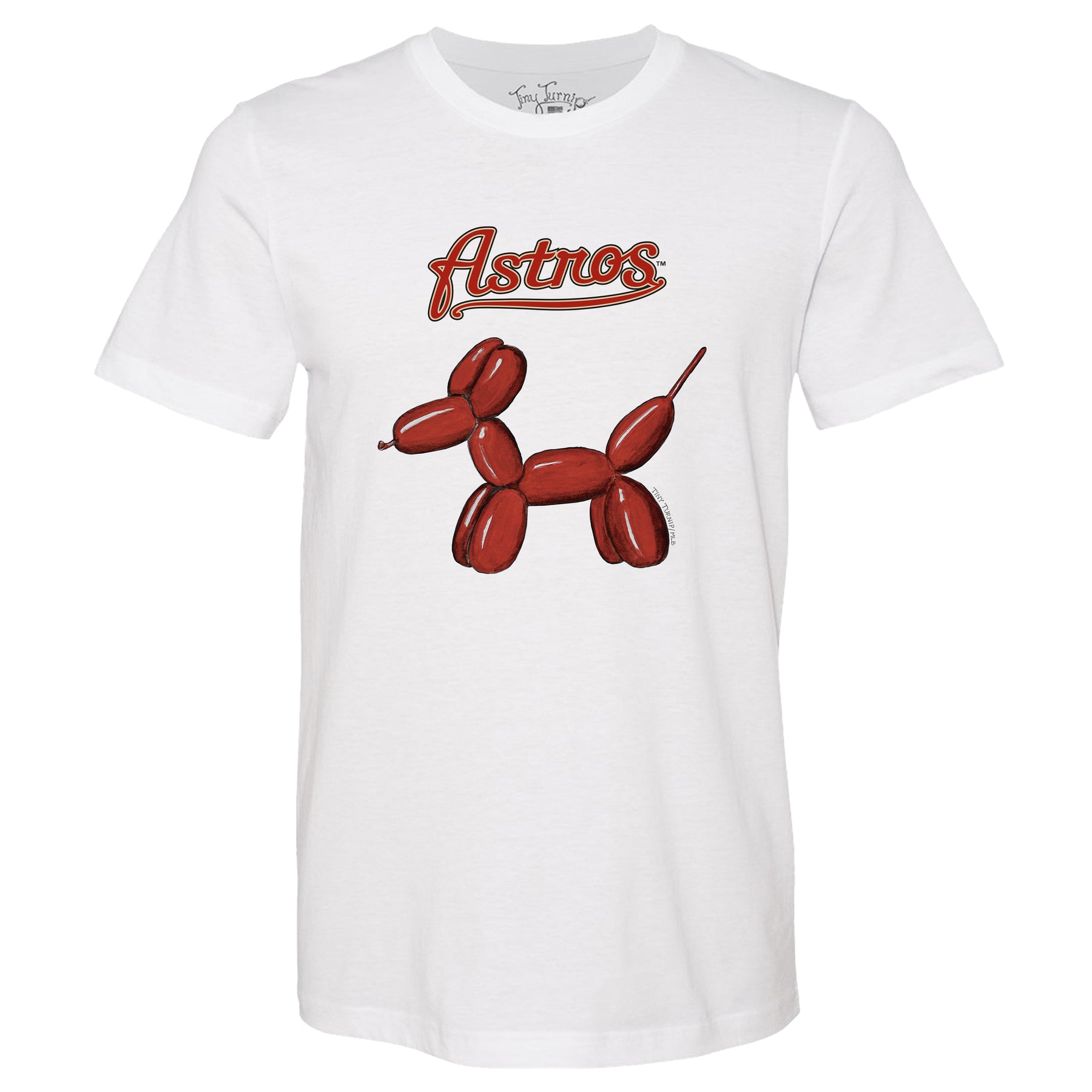 Houston Astros Balloon Dog Tee Shirt