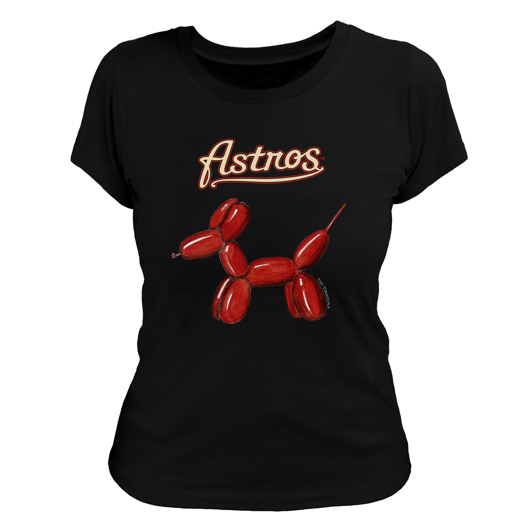 Houston Astros Balloon Dog Tee Shirt