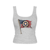 Houston Astros Baseball Flag Emmy Tank