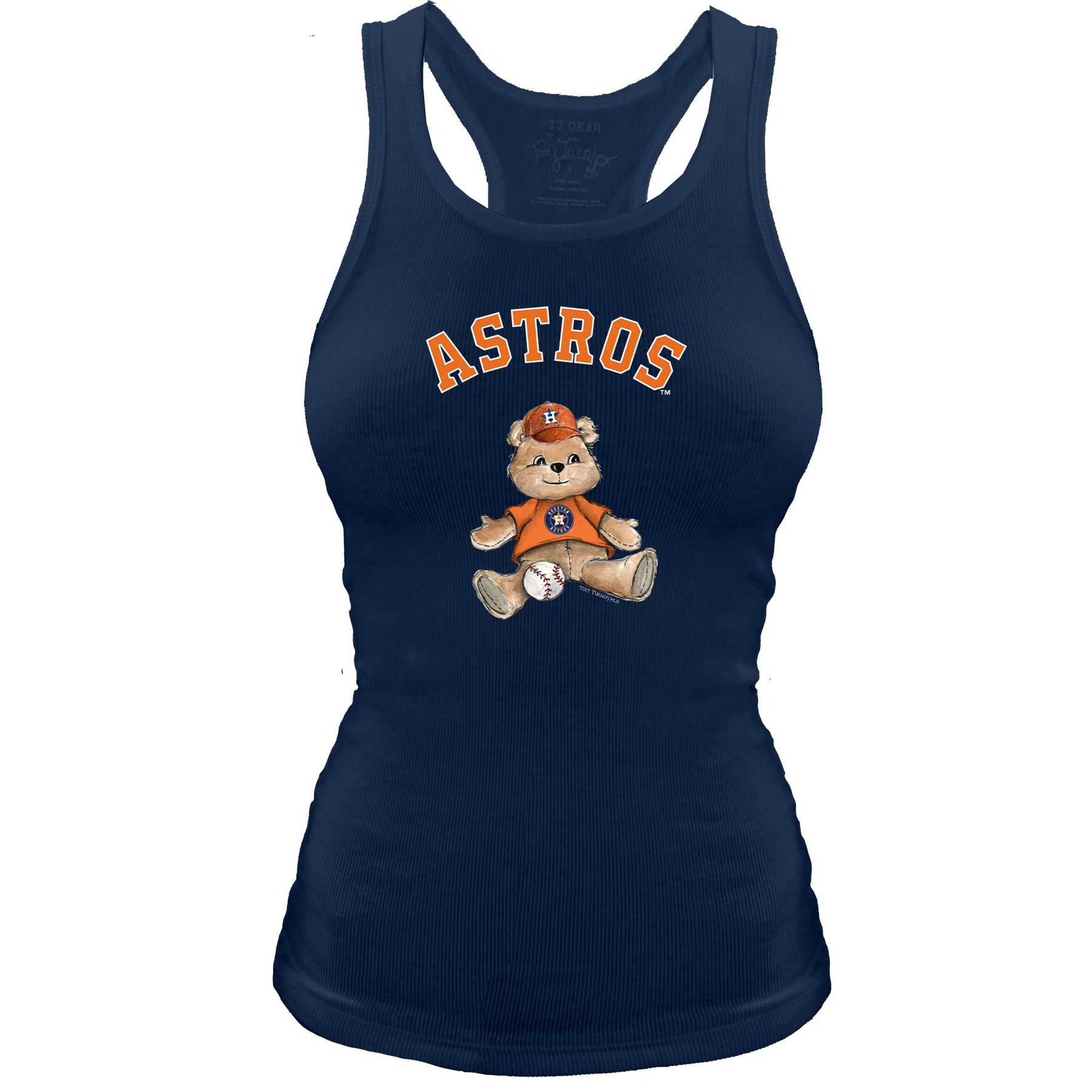 Houston Astros Teddy Classic Tank - Tiny Turnip