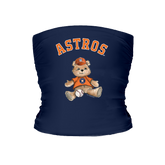 Houston Astros Teddy Tube Top - Tiny Turnip