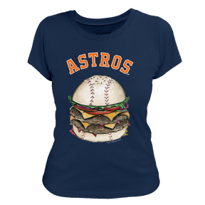 Houston Astros Burger Tee Shirt