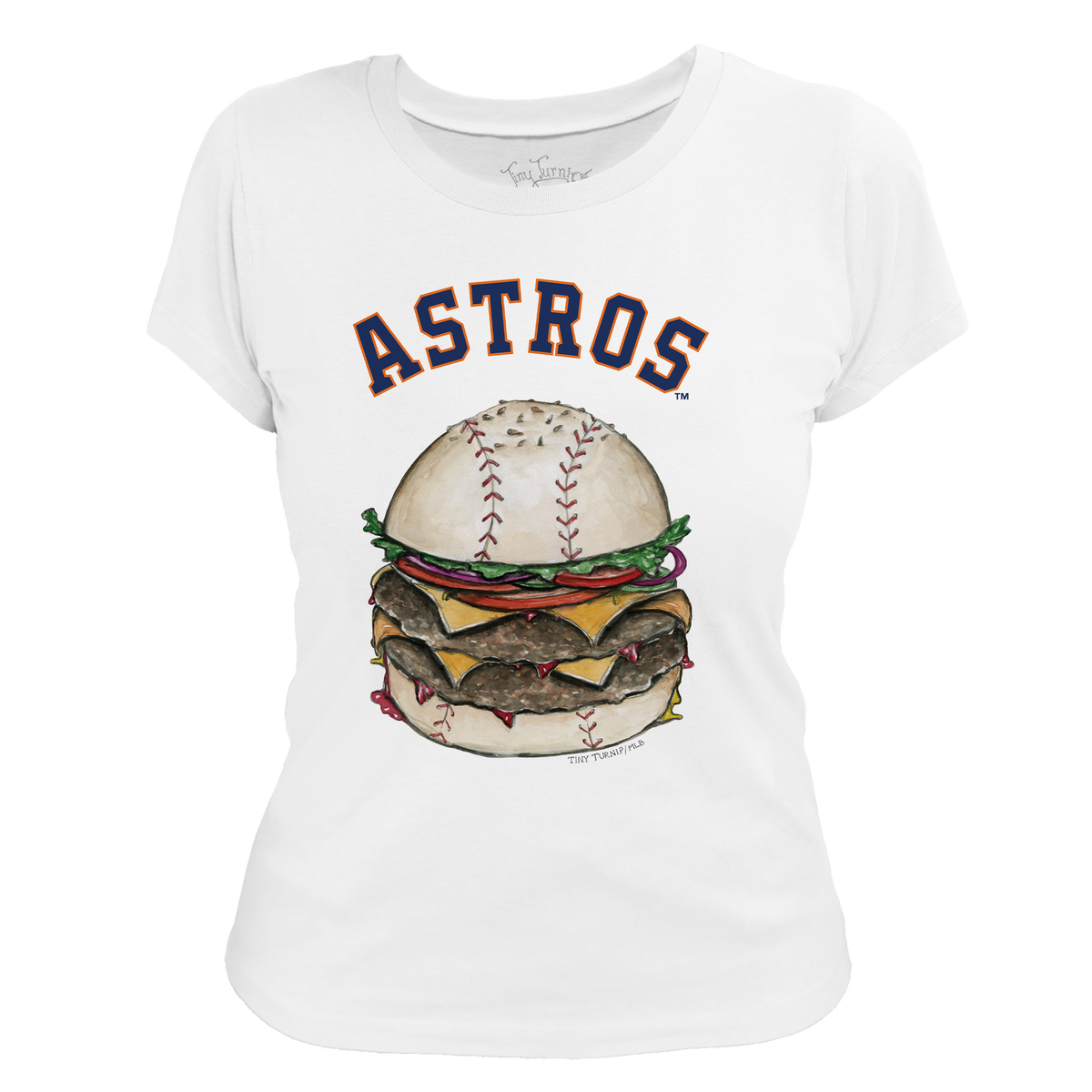 Houston Astros Burger Tee Shirt