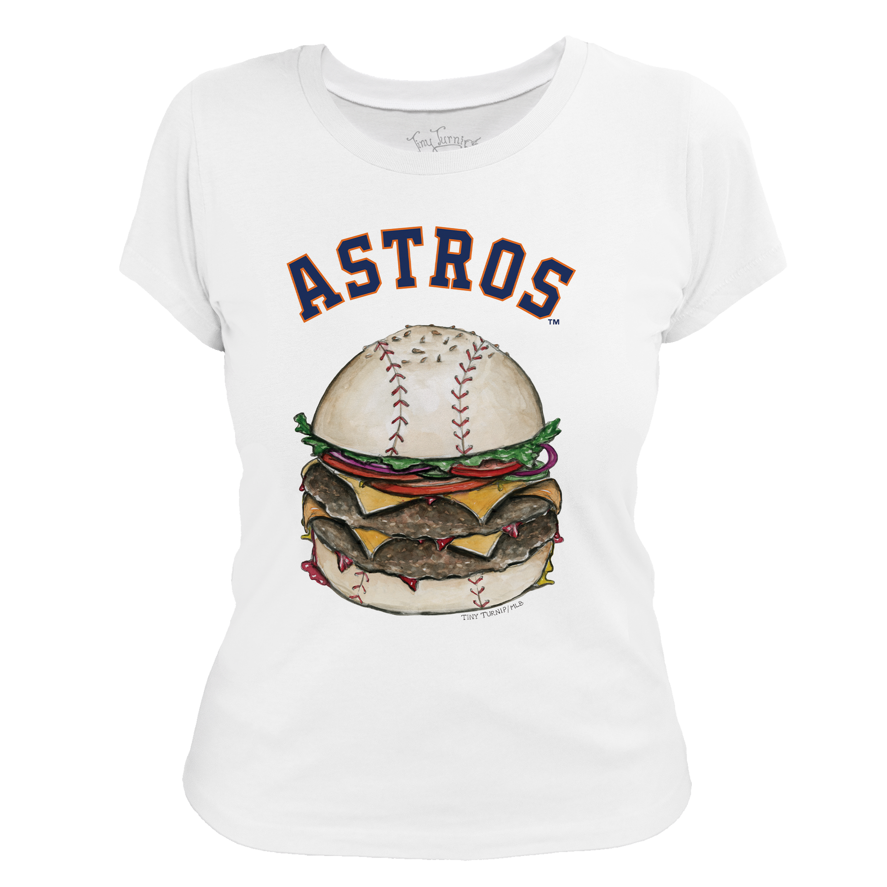 Houston Astros Burger Tee Shirt