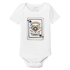 Houston Astros Card Short Sleeve Snapper
