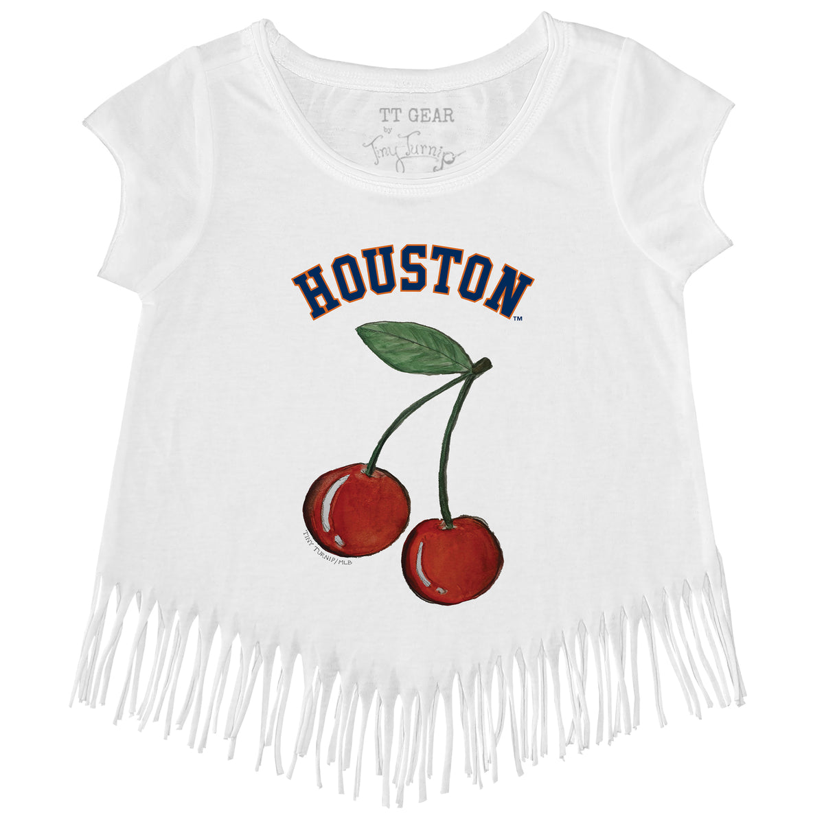 Houston Astros Cherries Fringe Tee