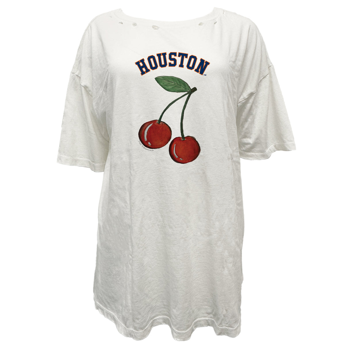 Houston Astros Cherries Vintage Tee